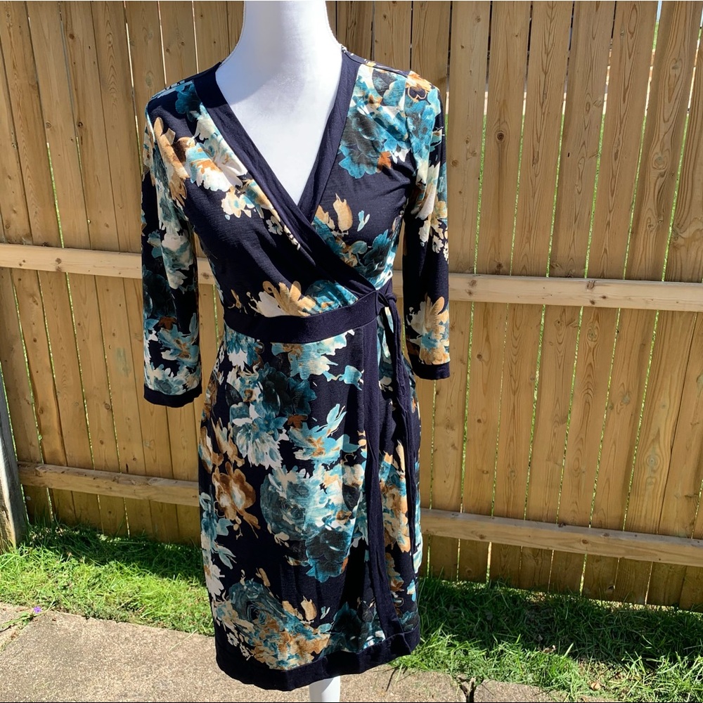 Gilli Faux Wrap Floral Dress